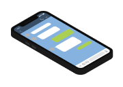 スマホのイラスト