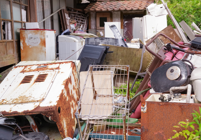 ゴミ屋敷の写真