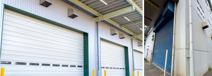 大型・重量級シャッターの写真